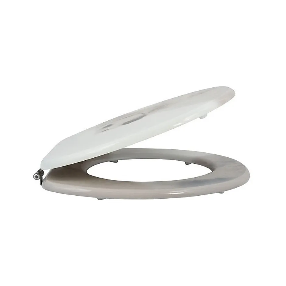 MSV Abattant wc MDF Dog SCOTT Beige Charnières Inox* Abattant Wc