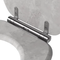 Gelco Design Abattant wc mdf effet beton soft close