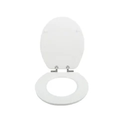 Spirella Abattant wc MDF MALDIVES Décor Plage Charnières Zinc* Abattant Wc