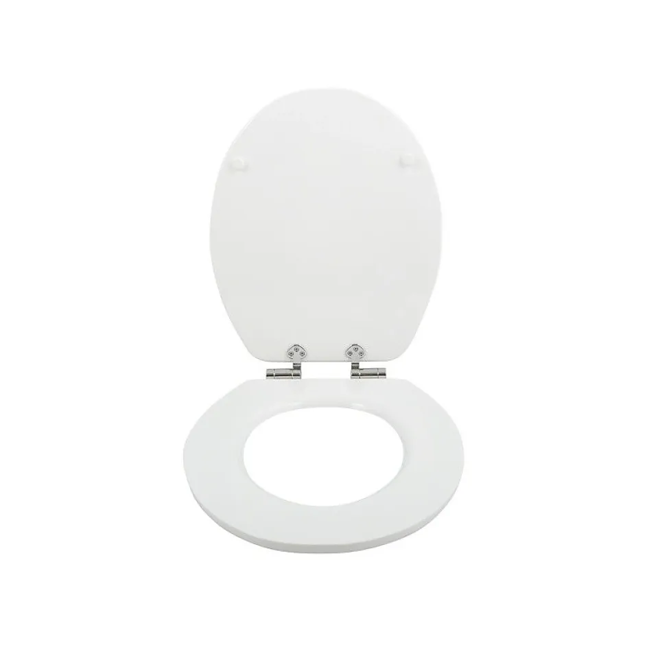 Spirella Abattant wc MDF MALDIVES Décor Plage Charnières Zinc* Abattant Wc