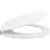 MSV Abattant WC - MDF - Charnières zinc - Blanc