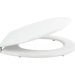 MSV Abattant WC - MDF - Charnières zinc - Blanc