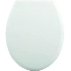 MSV Abattant WC - MDF - Charnières zinc - Blanc