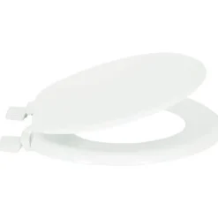 MSV Abattant WC - MDF - Charnières plastiques - Blanc* Abattant Wc