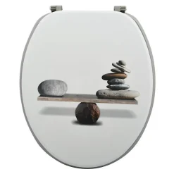 MSV Abattant WC - MDF - Design spirit