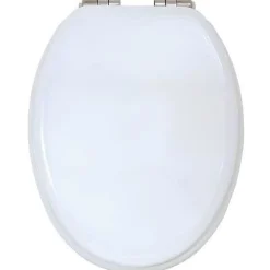 MSV Abattant WC - MDF - Fermeture lente - Blanc* Abattant Wc