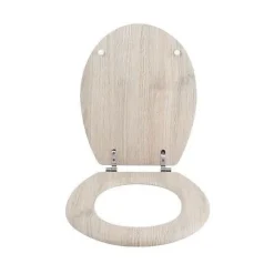 MSV Abattant WC - MDF - Parquet foncé