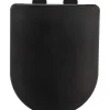 Wenko Abattant WC noir mat Thermodur Galati