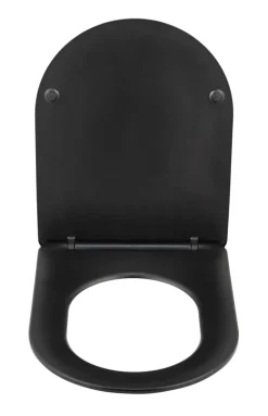 Wenko Abattant WC noir mat Thermodur Galati
