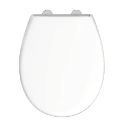Instmaier Abattant WC ovale en duroplast blanc avec frein de chute ALMA