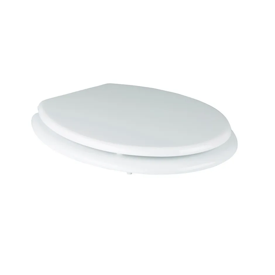 GoodHome Abattant WC Palmi blanc Cooke & Lewis