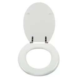 GoodHome Abattant WC Palmi blanc Cooke & Lewis