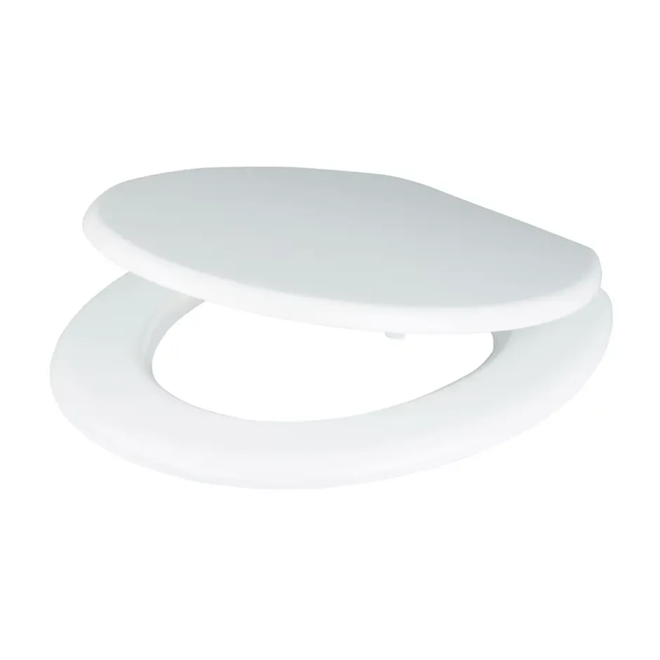 GoodHome Abattant WC Palmi blanc Cooke & Lewis