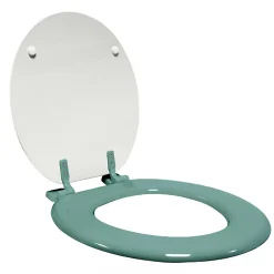Douceur D'Intérieur Abattant WC Panazio Tropical (47x37 cm - Bleu)* Abattant Wc