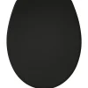 Gelco Design Abattant wc presto thermodur noir déclipsable soft close* Abattant Wc