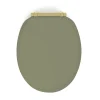 Gelco Design Abattant wc samba mdf kaki déclipsable soft close