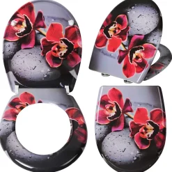 Helloshop26 Abattant WC siège de toilette à