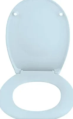 Spirella Abattant WC Neela bleu glacé mat