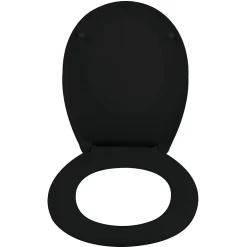 Spirella Abattant WC Neela en Duroplast coloris noir mat* Abattant Wc