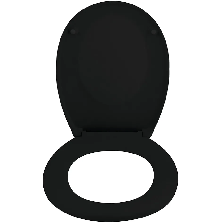 Spirella Abattant WC Neela en Duroplast coloris noir mat* Abattant Wc