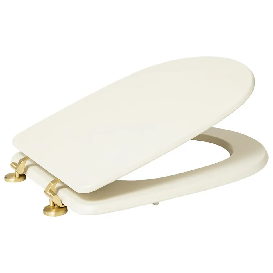 5Five Abattant WC standard coloris ivoire, Duo* Abattant Wc