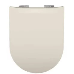 Olfa Abattant wood slim déclipsable uni (36.5x48 cm - Crème)* Abattant Wc