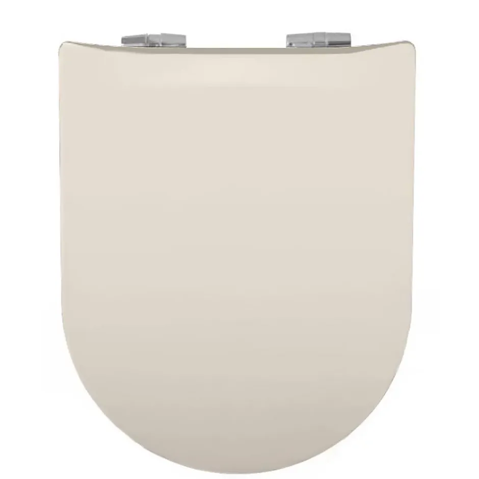 Olfa Abattant wood slim déclipsable uni (36.5x48 cm - Crème)* Abattant Wc