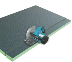 AICA Sanitaire AICA Receveur à carreler en polystyrène - 80 x 80 x 4 cm - recoupable sur mesure
