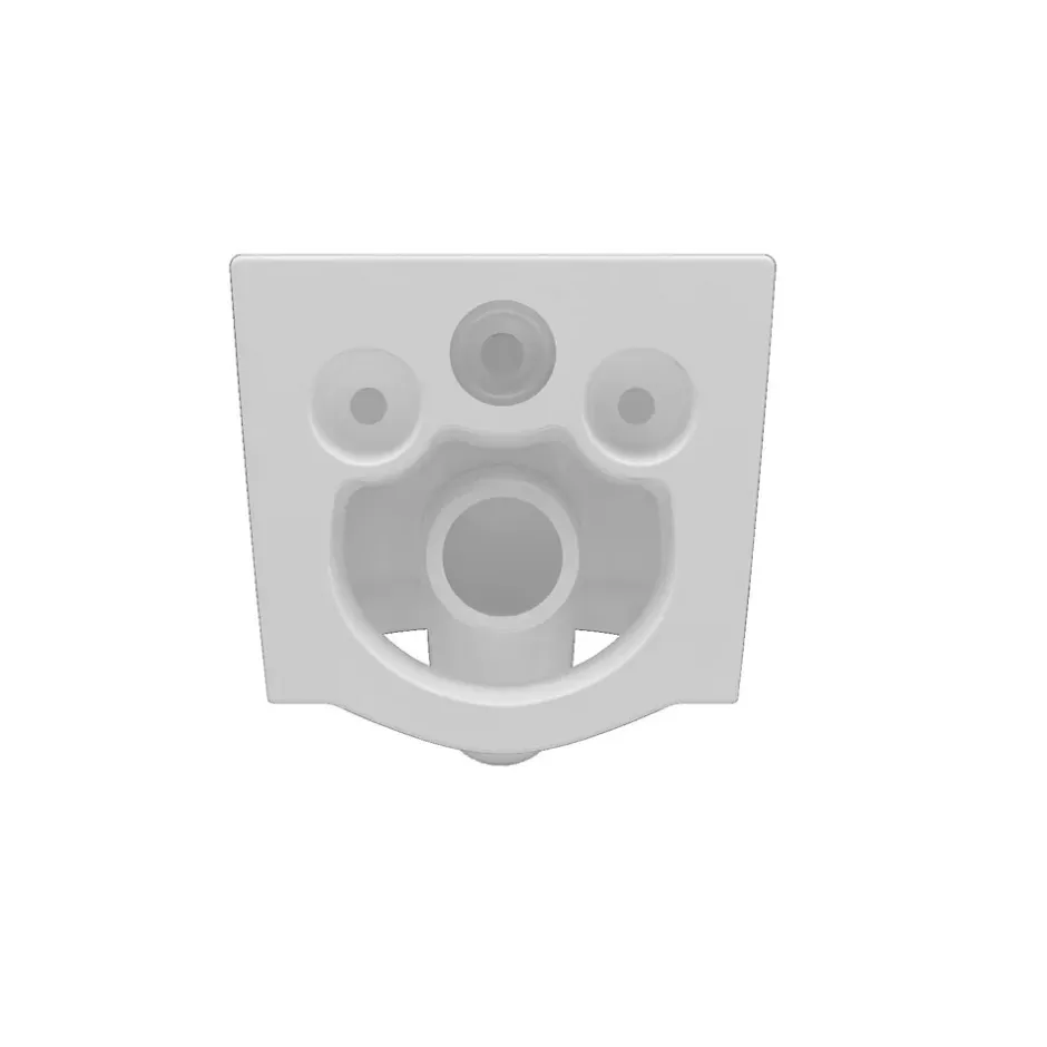 AICA Sanitaire AICA WC Suspendu Sans Bride Avec Abattant Soft-Close - Blanc 52,5x36x36cm* Wc Suspendu