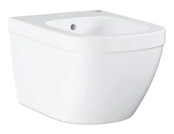 Vitra Alca Pack Bâti support pour bidet suspendu + Bidet suspendu Grohe, blanc alpin (SetBidetGrohe-1)* Bidet