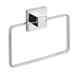 Wenko Anneau porte-serviettes en acier inox Quadro* Etagère Salle De Bains
