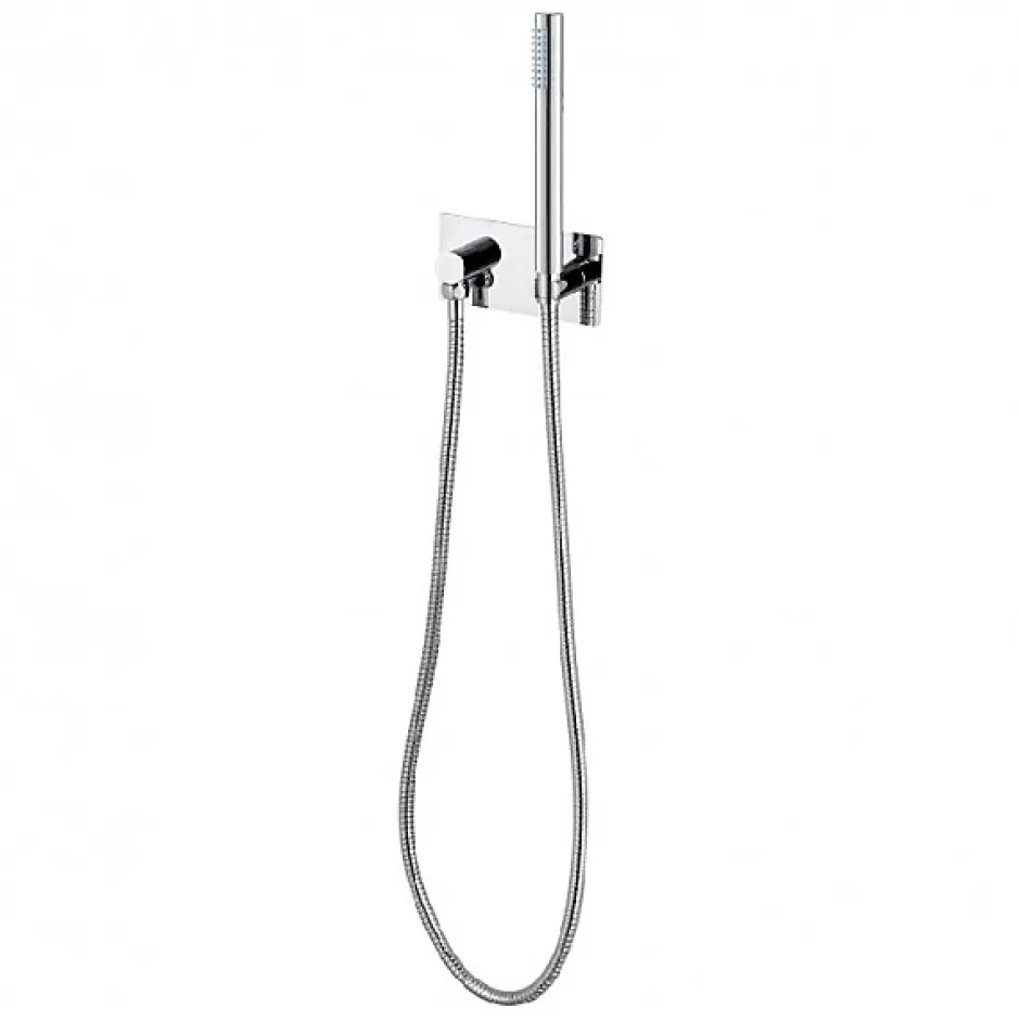 Bernstein Applique murale avec support de douche CZT050B - y compris douchette à main et flexible