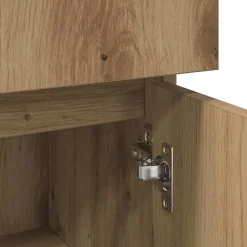 Vidaxl Armoire de bain chêne artisanal 30x30x95 cm bois d'ingénierie* Meuble Wc