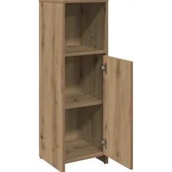 Vidaxl Armoire de bain chêne artisanal 30x30x95 cm bois d'ingénierie* Meuble Wc