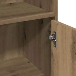 Vidaxl Armoire de bain chêne artisanal 30x30x95 cm bois d'ingénierie* Meuble Wc