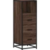 Vidaxl Armoire de bain chêne marron 35x37,5x100 cm bois d'ingénierie* Meuble Wc