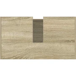 Vidaxl Armoire de bain chêne sonoma 58x33x60 cm bois d'ingénierie* Meuble Wc