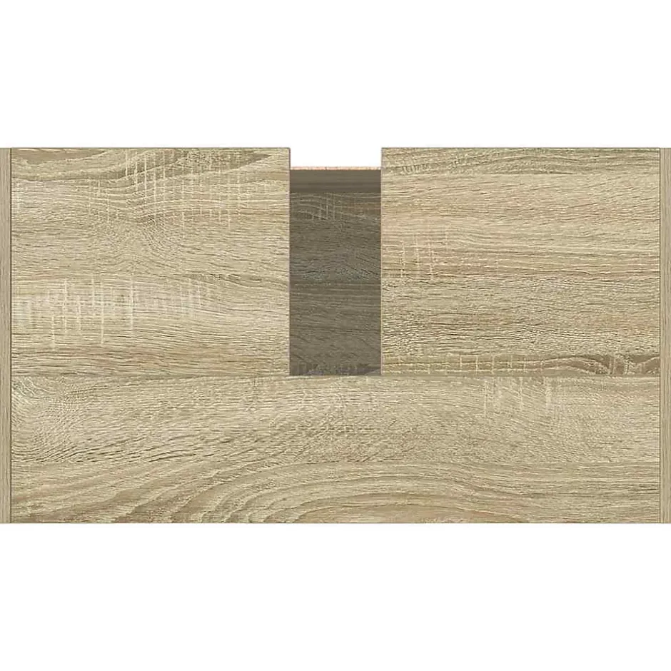Vidaxl Armoire de bain chêne sonoma 58x33x60 cm bois d'ingénierie* Meuble Wc
