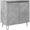 Vidaxl Armoire de bain gris béton 58x33x60 cm bois d'ingénierie