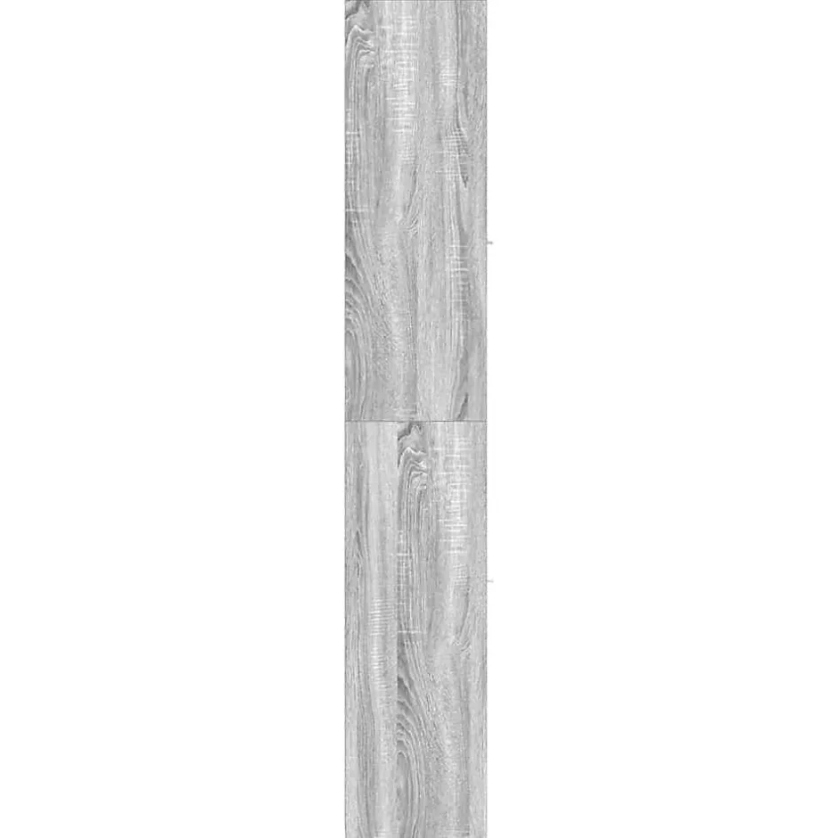 Vidaxl Armoire de bain Sonoma gris 30x30x183,5 cm Bois d'ingénierie* Meuble Wc