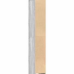 Vidaxl Armoire de bain Sonoma gris 30x30x183,5 cm Bois d'ingénierie* Meuble Wc