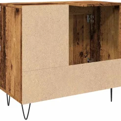 Vidaxl Armoire de lavabo de salle de bain vieux bois 65x33x60 cm* Meuble Wc
