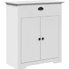 Vidaxl Armoire de lavabo de salle de bain BODO blanc 70x35x80 cm
