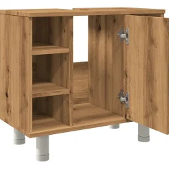 Vidaxl Armoire de salle de bain chêne artisanal 60x32x53,5 cm* Meuble Wc