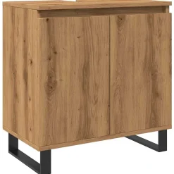 Vidaxl Armoire de salle de bain chêne artisanal 58x33x60 cm