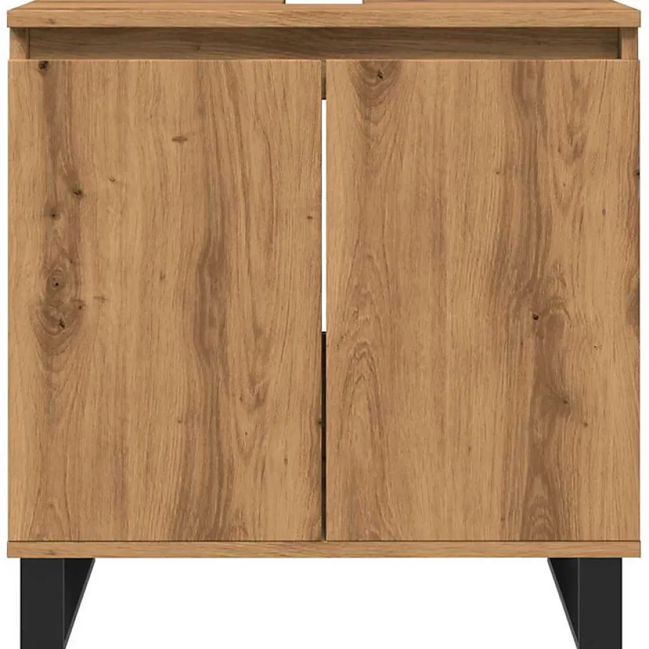 Vidaxl Armoire de salle de bain chêne artisanal 58x33x60 cm
