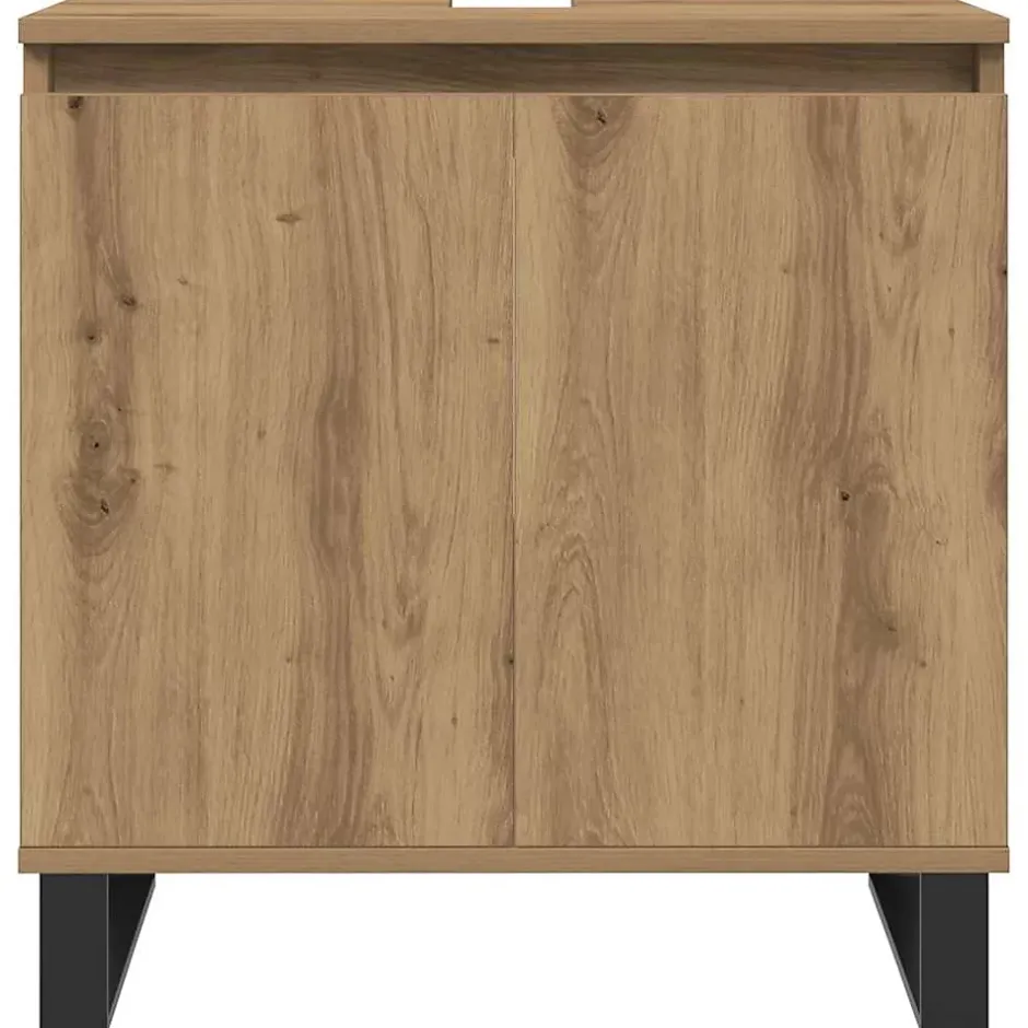 Vidaxl Armoire de salle de bain chêne artisanal 58x33x60 cm