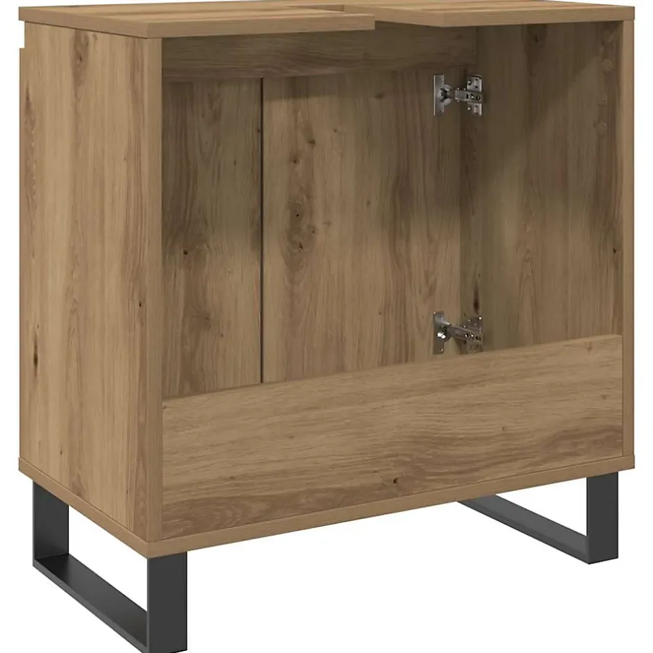 Vidaxl Armoire de salle de bain chêne artisanal 58x33x60 cm