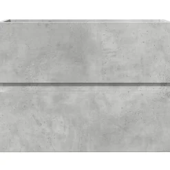 Vidaxl Armoire de salle de bain gris béton bois d'ingénierie