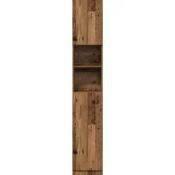 Vidaxl Armoire de salle de bain vieux bois bois d'ingénierie